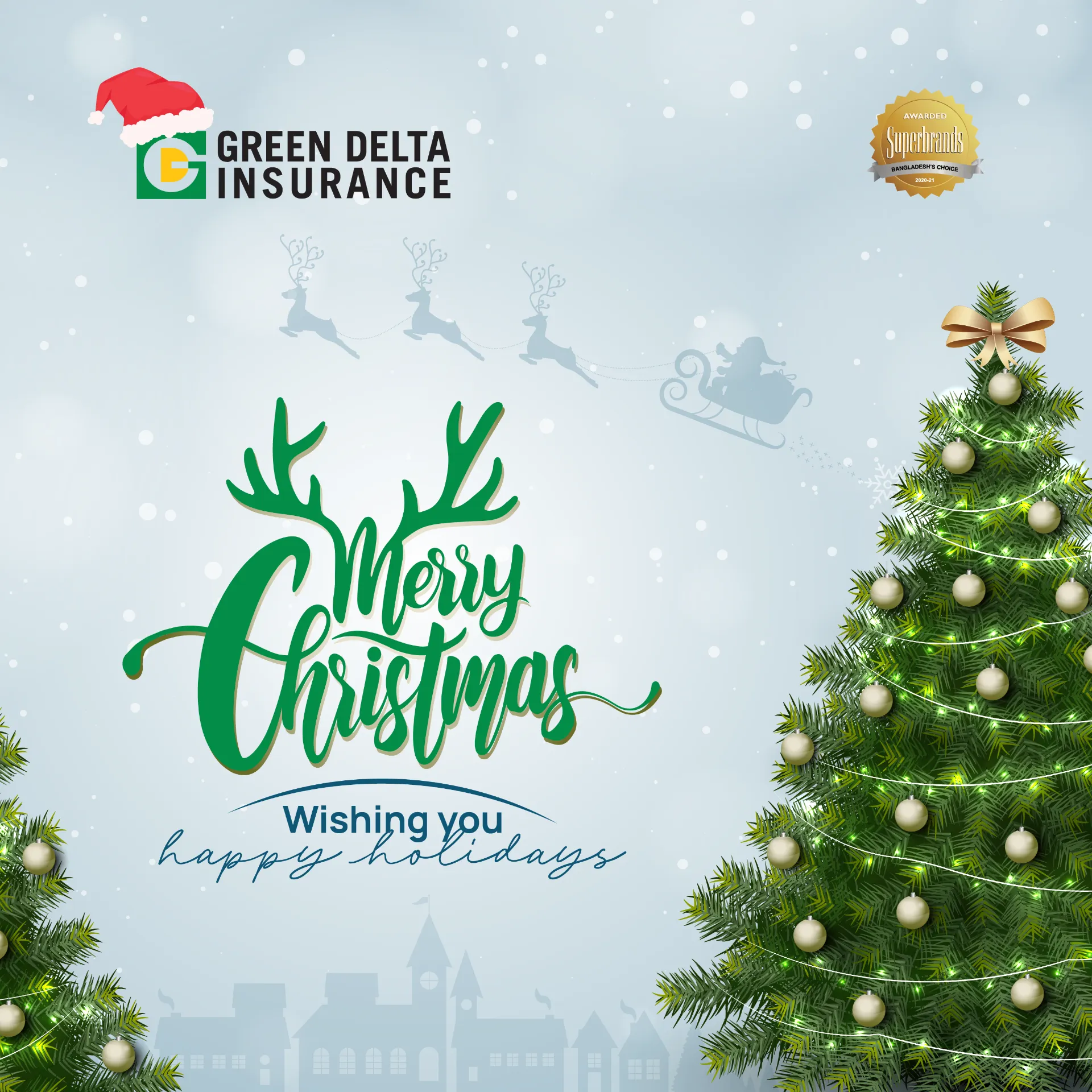Green Delta Insurance — Christmas Post — Insurance & Financial Services in Bangladesh