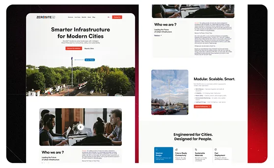 Zero Site — Smart City Infrastructure — Smart Infrastructure & Technology in USA